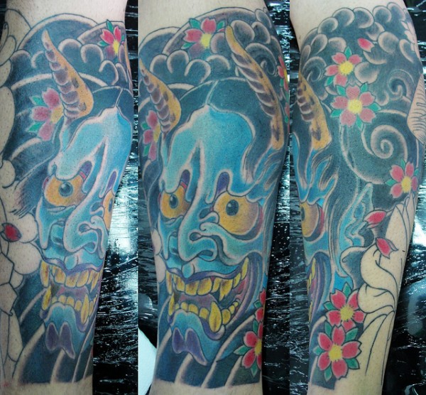 Hannya Mask Tattoo (26)