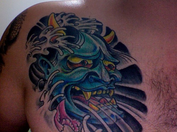 Hannya Mask Tattoo (22)