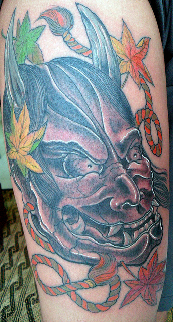 Hannya Mask Tattoo (17)