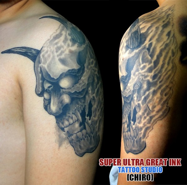 Hannya Mask Tattoo (13)