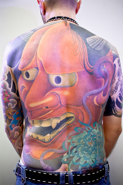 Hannya Mask Tattoo (1)
