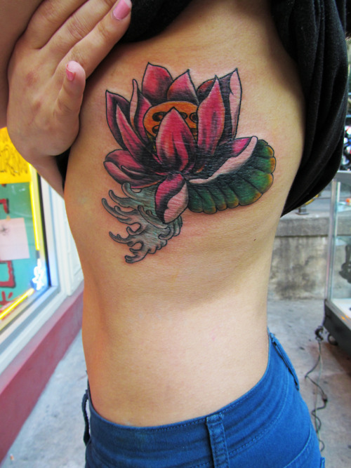 Lotus Flower Tattoo (45)