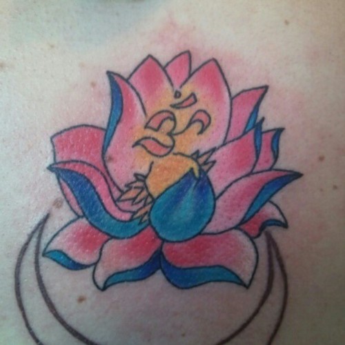 Lotus Flower Tattoo (44)