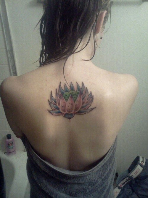 Lotus Flower Tattoo (43)