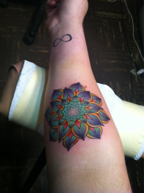 Lotus Flower Tattoo (41)