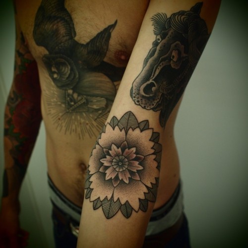 Lotus Flower Tattoo (36)