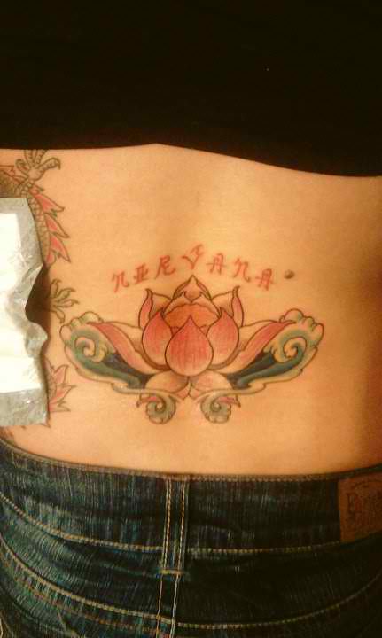 Lotus Flower Tattoo (35)