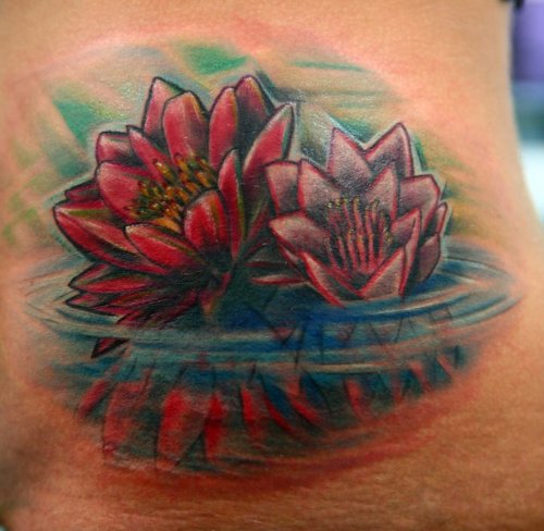 Lotus Flower Tattoo (29)
