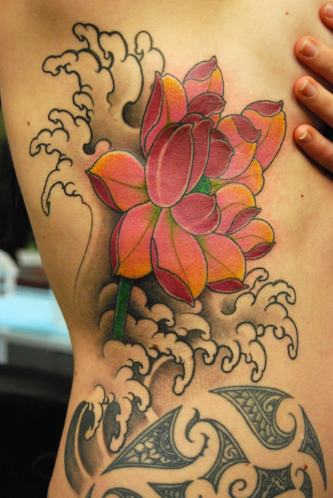Lotus Flower Tattoo (28)
