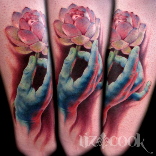 Lotus Flower Tattoo (27)
