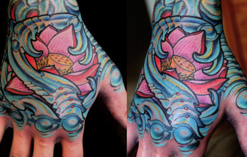 Lotus Flower Tattoo (21)