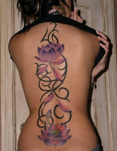 Lotus Flower Tattoo (17)