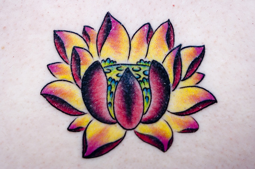 Lotus Flower Tattoo (16)