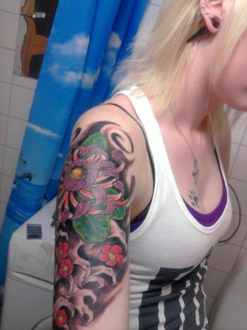 Lotus Flower Tattoo (10)