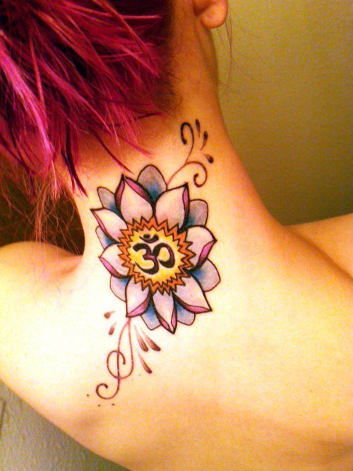 Lotus Flower Tattoo (5)