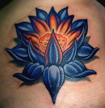 Lotus Flower Tattoo (3)
