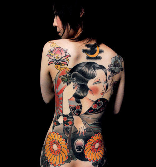 Fotos Japonesas tatuadas (12)