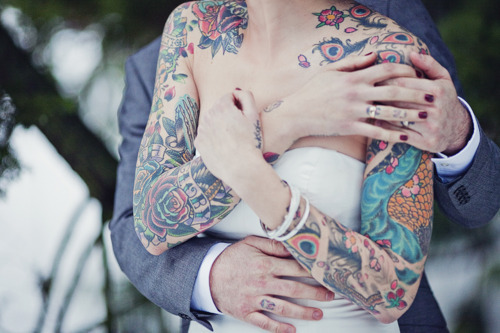 Fotos de casamentos de tatuados - Weddings tattooed (33)