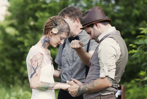 Fotos de casamentos de tatuados - Weddings tattooed (27)