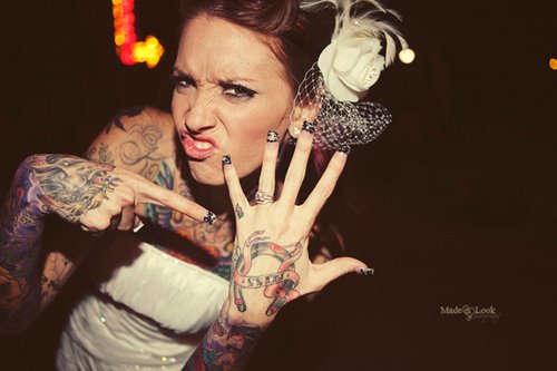 Fotos de casamentos de tatuados - Weddings tattooed (26)