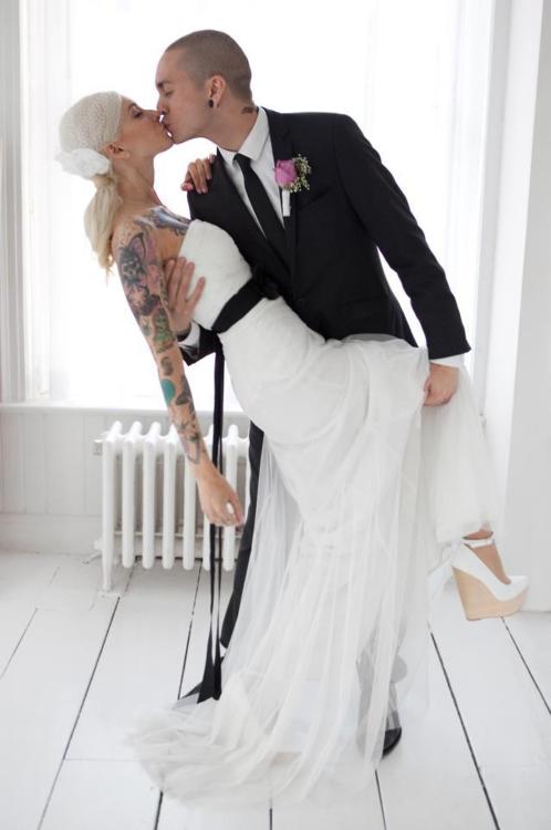 Fotos de casamentos de tatuados - Weddings tattooed (19)