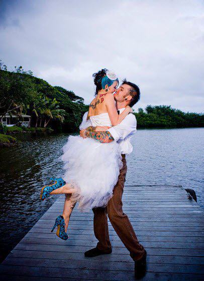 Fotos de casamentos de tatuados - Weddings tattooed (8)