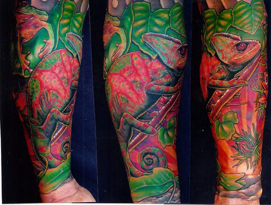 chameleons tattoo