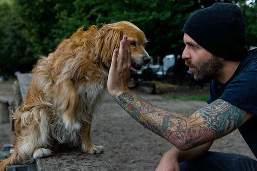 Tattooed People with Puppies (97)