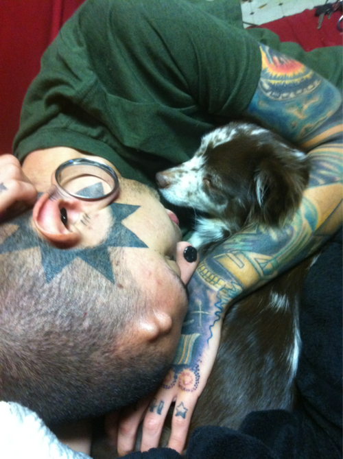 Tattooed People with Puppies (93)