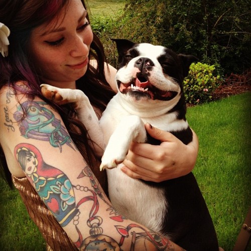 Tattooed People with Puppies (82)