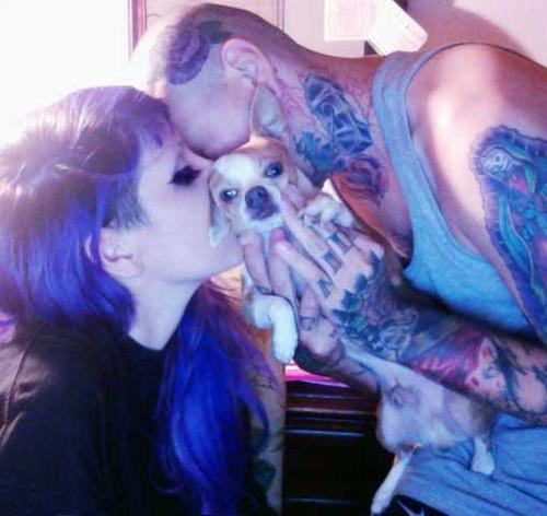 Tattooed People with Puppies (42)