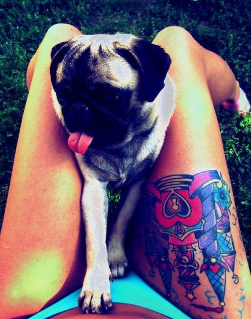 Tattooed People with Puppies (41)