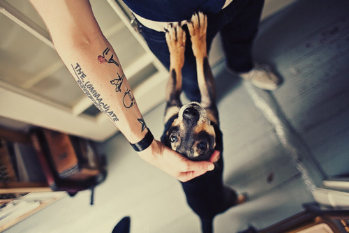 Tattooed People with Puppies (34)