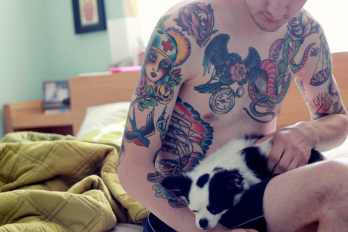 Tattooed People with Puppies (27)