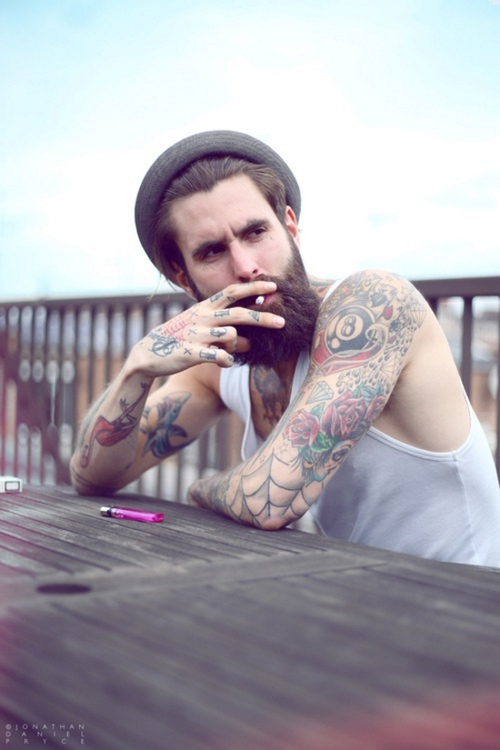 70 Fotos de homens tatuados e modificados (20)