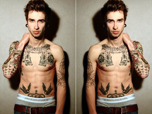 Fotos de homens muito tatuados (31)