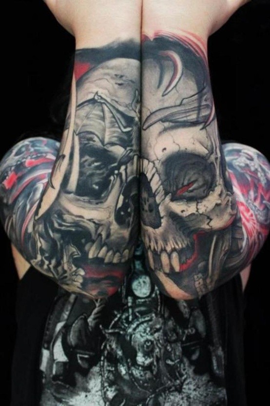 Caveiras tatuadas (1)