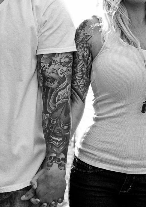 Fotos de casais tatuados 12