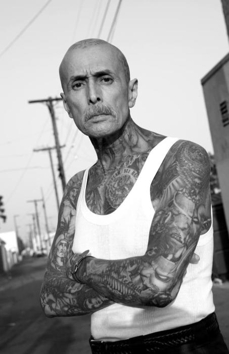 Idosos Tatuados tinta na Pele 15