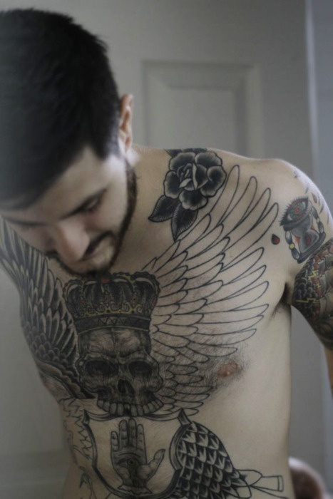 Fotos de tatuagens de asas 10