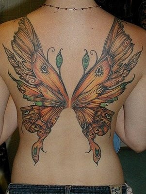 Fotos de tatuagens de asas 27