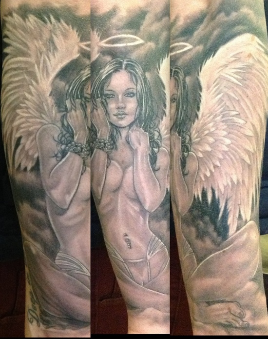 Tatuagens de Anjos 11