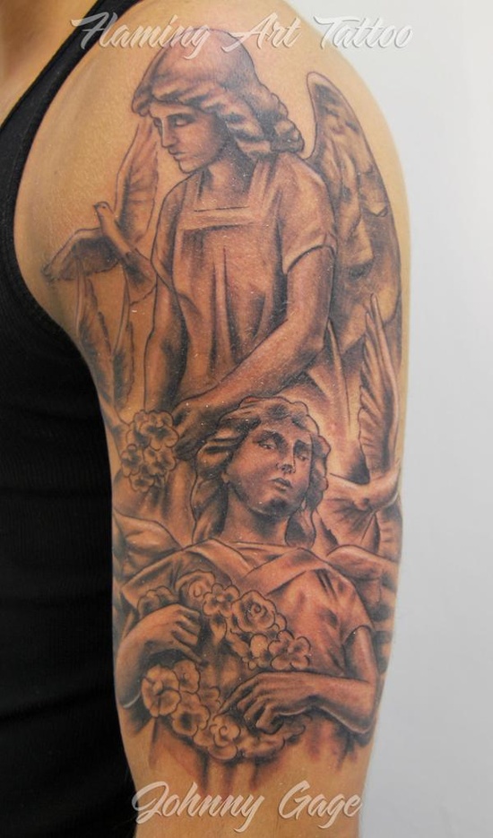 Tatuagens de Anjos 12