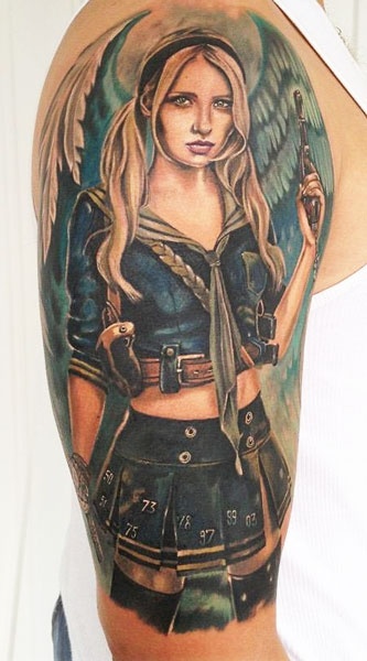 Tatuagens de Anjos 25