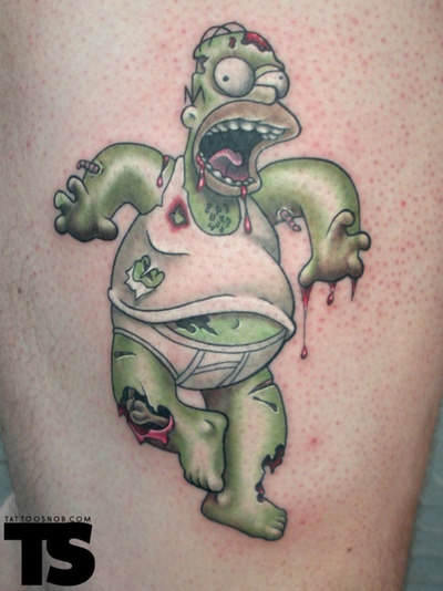 Tatuagens de Zumbis 30