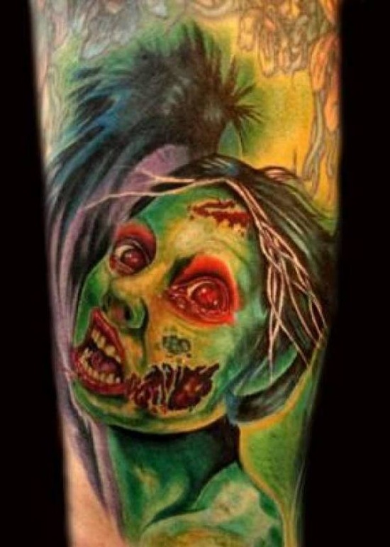 Tatuagens de Zumbis 33