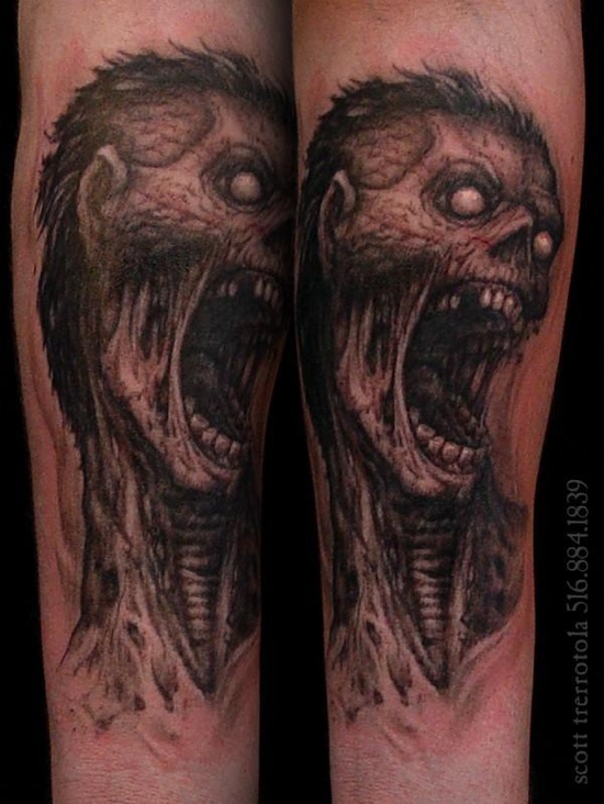 Tatuagens de Zumbis 43