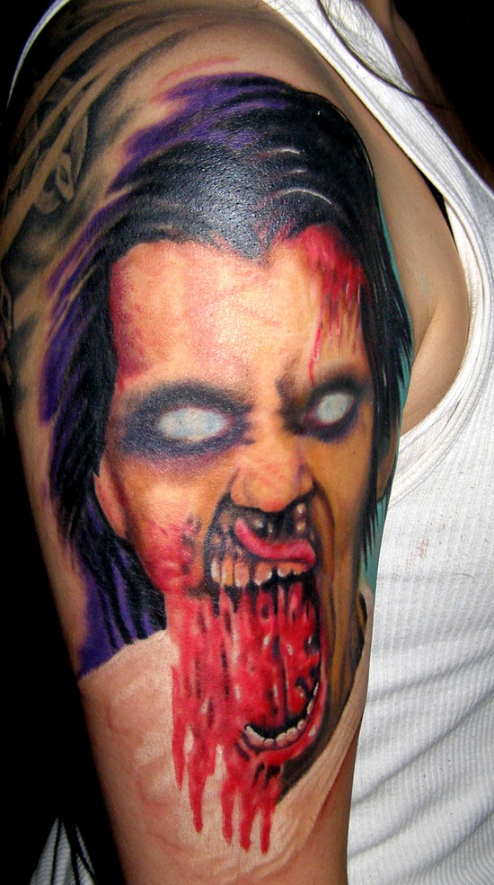 Tatuagens de Zumbis 49