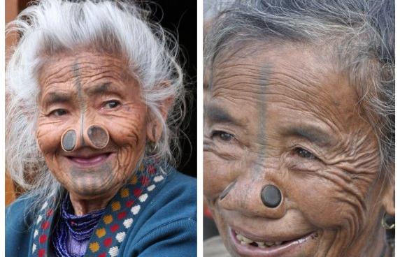 As mulheres da tribo Apatani 41