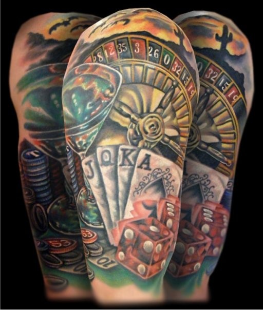 casino tattoo designs casino tattoo designs